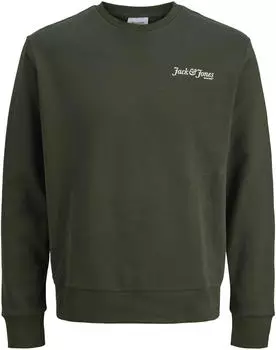 Jack & Jones JJYUKI Back Sweat Crew Neck BF Sweatshirt (12278612)