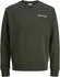 Jack & Jones JJYUKI Back Sweat Crew Neck BF Sweatshirt (12278612)