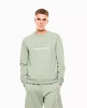 Emporio Armani Train Logo Series Sweatshirt (7M001312_AF13512) green bay