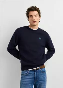 Pepe Jeans Daniels Pullover mit gestickten Details (PM7000082) deep sea blue