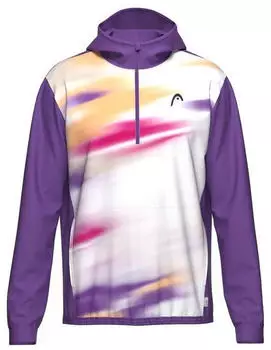 Head Topspin Hoodie Half-Zip (811156PUXU) purple/weiß