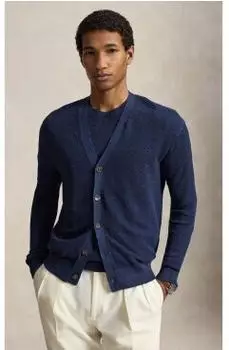Polo Ralph Lauren Linen Cardigan (100094250) blau
