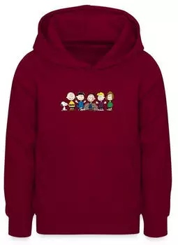 spreadshirt Woodwalkers Film Gestaltwandler Carag Puma Hoodie (D354563317P1506-57026-app22-size147) bordeaux