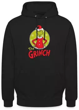 spreadshirt Pumuckl Zeigt Verschiedene Emotionen Unisex Pullover (D353359820P5-5223-app2-size4) schwarz