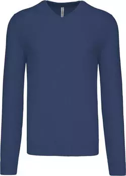 Kariban K965 Herrenpullover mit V-Ausschnitt deep blue