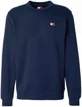 Tommy Hilfiger Tonal Tommy Badge Crew Neck Sweatshirt (DM0DM21921C1G) marine