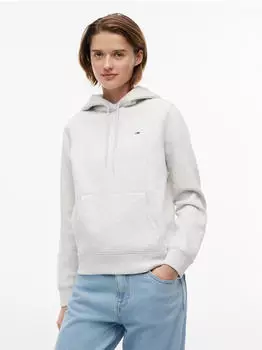 Tommy Hilfiger Brushed Fleece Hoody (DM0DM20742) ice grey heather