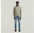 G-Star Premium Core Half Zip Sweater Beige elephant skin D26459-C235-G106