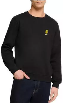 spreadshirt Janosch Kleiner Tiger Stick Premium Pullover schwarz