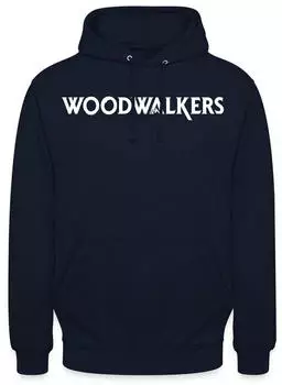 spreadshirt Woodwalkers Film Logo Schriftzug Unisex Hoodie navy