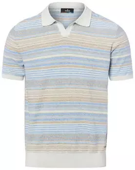 Ragman Crew Neck Pullover (466993) blau/beige