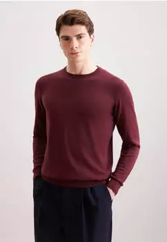 Seidensticker Merino Wool Pullover (251600) bordeaux