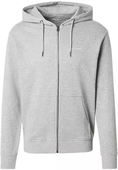 Pepe Jeans Kapuzen Sweatjacke hellgrau/weiß