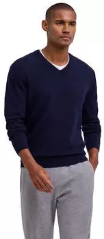 Falke Premium Merino Wool Pullover night sky