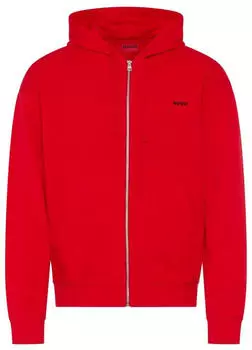 HUGO Dapo Relaxed Fit Overhead Hoodie (92347203) open pink693