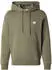 Calvin Klein 400GSM Terry Badge Hoodie Sweatshirt (J326404) dusty olive
