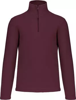 Kariban Enzo Mikrofleece Pullover 1/4 Zip (K912) wine