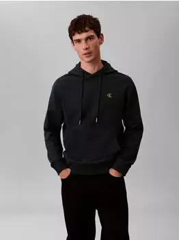 Calvin Klein Ls 350terry Monogram Hoodie Regular Fit (LV04RC297G) nurture navy