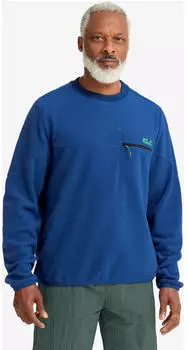 Jack Wolfskin Find THE Wild Crewneck Men Fleecepullover Herren blue blue orchid (A65933_C0631)