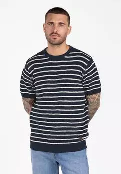 Key Largo MT KLPULSE Pullover marine/weiß