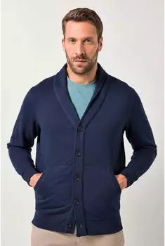 JP 1880 Sweatjacke mit Stehkragen (828921) navy