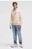 Camp David CU2255-3369-31 Kapuzensweatshirt mit reflektierenden Details beige/schwarz