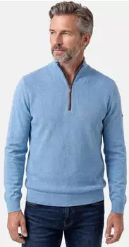 Redmond Strick Pullover Rundhals Comfort (623) hellblau
