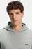 Hugo Boss Hoodie Waffle LS-Shirt (57748758) medium grau 033