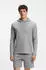 Hugo Boss Hoodie Waffle LS-Shirt (50535885) medium grau 033
