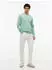 Tommy Hilfiger Essential Cotton Crewneck Regular Fit Pullover (MW0MW39999) cut grass