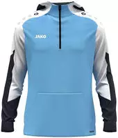 Jako 6770-431, Jako Dynamic Zip-Hoodie Unisex Erwachsene - hellblau/wei&szlig;/navy...