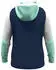 JAKO Dynamic Zip Hoodie Herren (6770) marine/weiß/minze