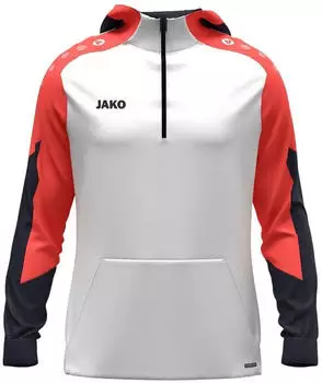 JAKO Dynamic Zip Hoodie Herren (6770) wei&szlig;/koralle/marine