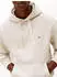 Tommy Hilfiger Flag Embroidery Fleece Hoody (MW0MW39997) heathered oatmilk