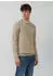 s.Oliver Strickpullover Logo-Stickerei beige 2143173 80W1