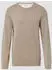 s.Oliver Strickpullover Logo-Stickerei beige 2143173 80W1