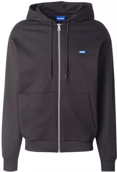 HUGO Nadarasi Kapuzenjacke (766198-0001-09970) blau/schwarz/weiß