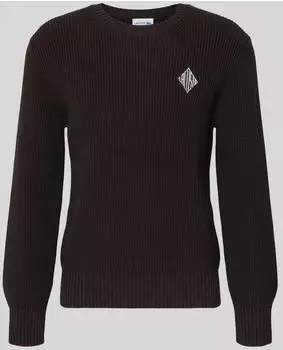 Lacoste Regular Fit Pullover mit Rundhalsausschnitt (AH0616) brown