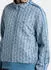 Lacoste Sweatshirt with Paris-Jacquard-Monogram (SH1368) light blue / white
