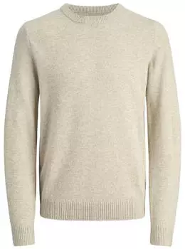 Jack & Jones JJ Strickpullover (12216799) silver lining
