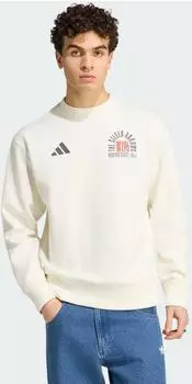 Adidas Mercedes-AMG Petronas Formula 1 Team Silver Arrows 1955 Sweat Top (SW425) off white/granite