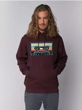 watapparel Hoodie And it burns (31212713) red brown