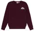 Lonsdale Longridge Slim Fit Sweatshirt oxblood/ecru