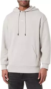 Boss Orange WeSmallhood Regular Fit Kapuzensweatshirt (50514530) open grau