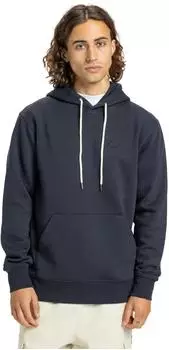 Quiksilver Basic Hoodie Fleece Pullover Regular Fit (EQYFT04951) schwarz/dunkles marineblau