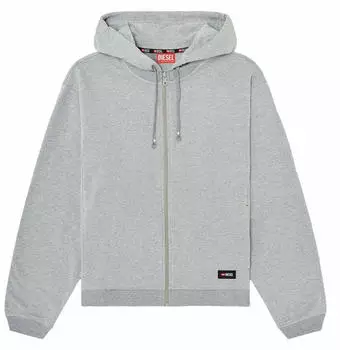Diesel JOY-D-CORE Sweatjacke mit Kapuze (A22800-0SIBH-96X) graumeliert