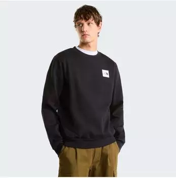 The North Face Box Half Dome Regular Crew Sweatshirt (NF0A8JAYJK31) silbergrau/schwarz