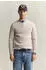 GANT Zopfstrick Rundhalspullover aus Baumwolle (50631334) clay beige