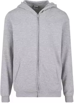 Urban Classics Fluffy Zip Cardigan (TB8003) heathergrey