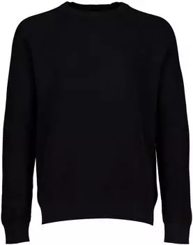 Lindbergh Rundhals-Shirt Relaxed Fit mit Strukturmuster (48244829) schwarz